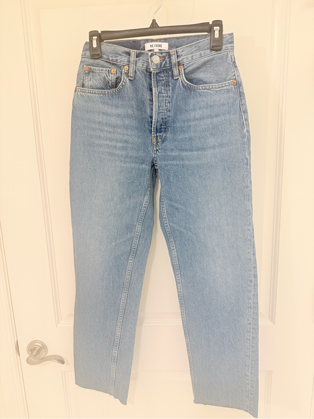 Jenni Kayne Light Blue Straight Leg Jeans